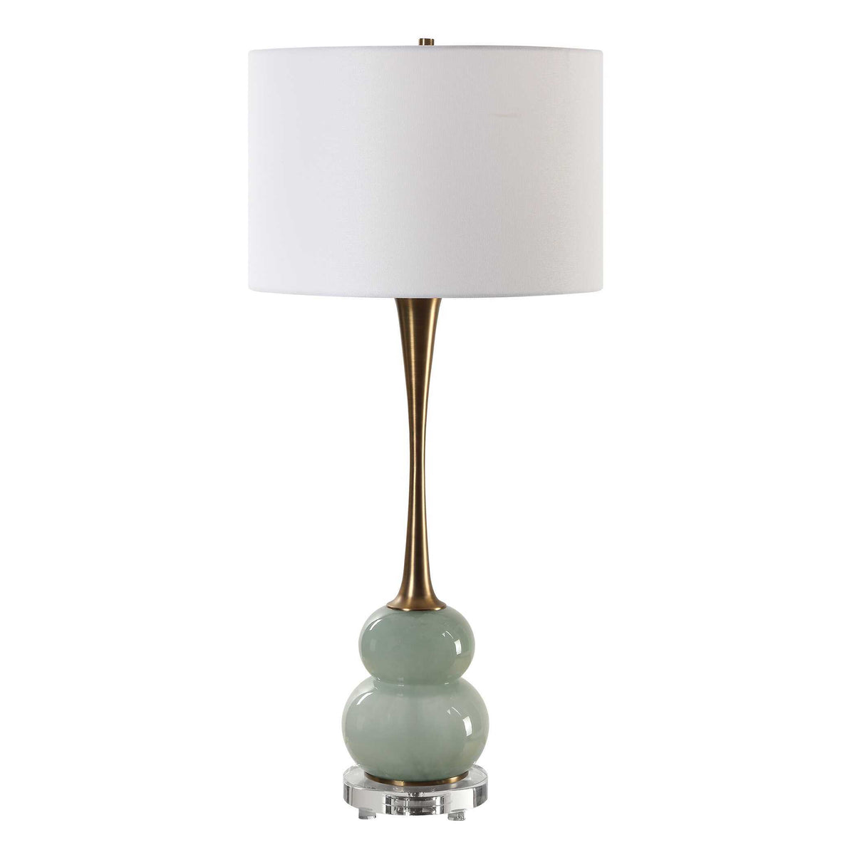 Sanctuary Green Gray Table Lamp by Uttermost - View 4