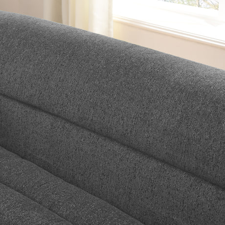 135' U-Shaped Modular Sectional Sofa with Chaise and Movable Ottoman for Living Room, Chenille Upholstered Boneless Couches with Wave-Shaped Armrest, No Pillows Included - sold by Home Elegance USA