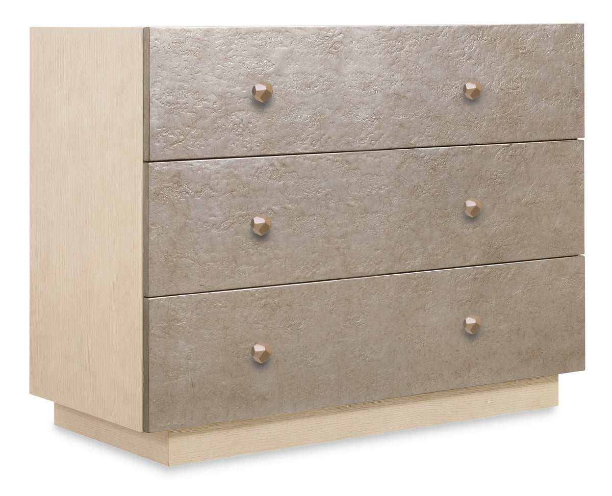 Westwood Bachelors Chest - Beige / Silver by Hooker Furniture - View 1