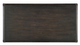 Retreat Pole Rattan Writing Desk - Black / Dark Brown by Hooker Furniture - View 8