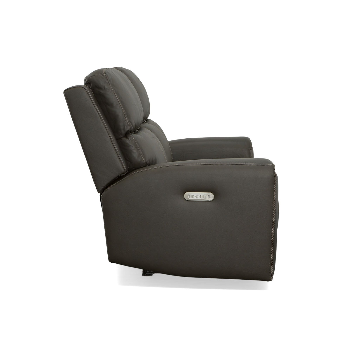 Jarvis Power Reclining Loveseat With Power Headrests - Mica | Flexsteel