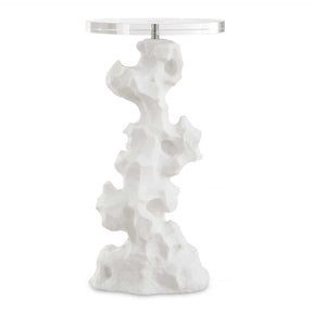 Remnant White Stone Drink Table by Uttermost - View 1