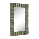 Quincey Mirror - Green by Uttermost - View 5