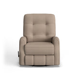 Devon Transitional Fabric Swivel Gliding Recliner | Flexsteel