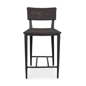 Calbas Outdoor Counter Stool - Black by Uttermost - View 1