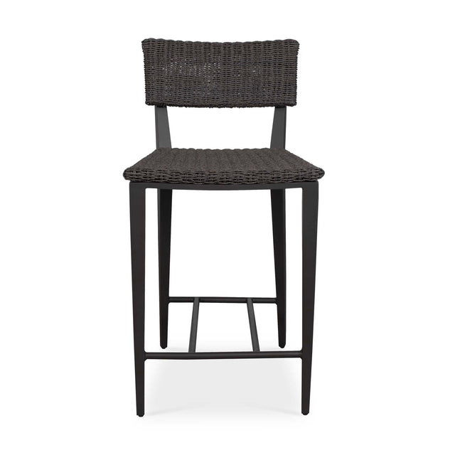 Calbas Outdoor Counter Stool - Black by Uttermost - View 1