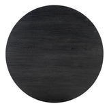 Chapman Shou Sugi Ban Round Coffee Table - Black by Hooker Furniture - View 7