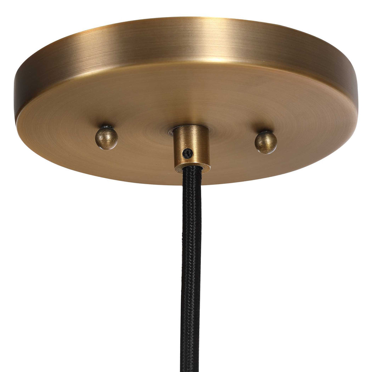 Seagrass 1 Light Dome Pendant - Light Brown by Uttermost - View 7