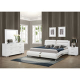 Fillmore White 4-piece Eastern King Bedroom Set
