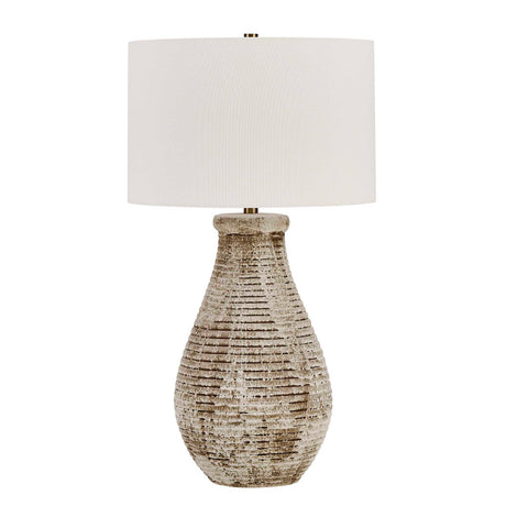 Dorothea Textured Table Lamp Brown / Gray - Light Brown by Uttermost - View 4