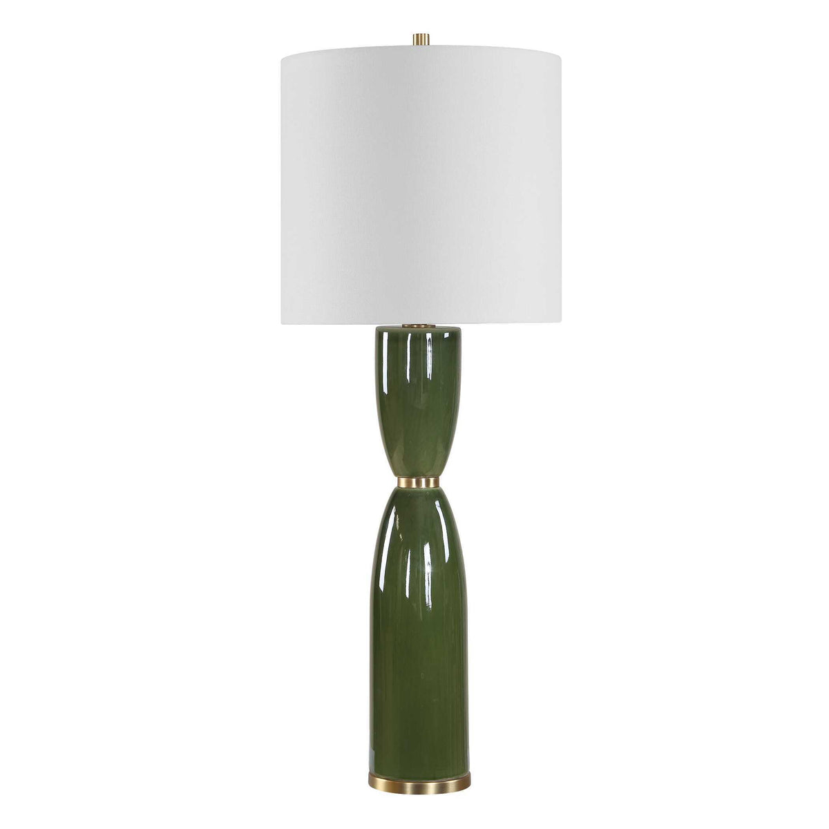 Nacua Table Lamp - Dark Green by Uttermost - View 4
