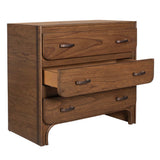 McKagan 3 Drawer Chest Mindi Wood - Dark Brown by Uttermost - View 6