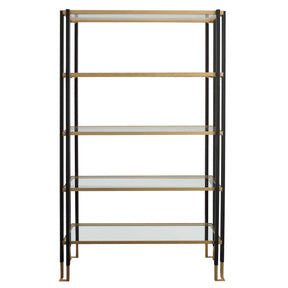 Kentmore Modern Etagere - Black / Yellow by Uttermost - View 1