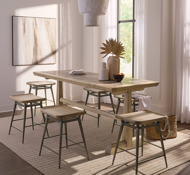 Vineyard Row Friendship Table - Light Brown by Hooker Furniture - View 2