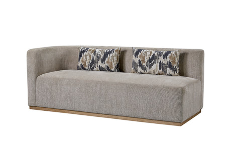 Sofa - Royal Flax and Chaise Loveset - Royal Flax - Combo 2 PC - sold by Home Elegance USA
