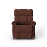 Classic Traditional Fabric Power Gliding Recliner With Power Headrest & Lumbar | Flexsteel