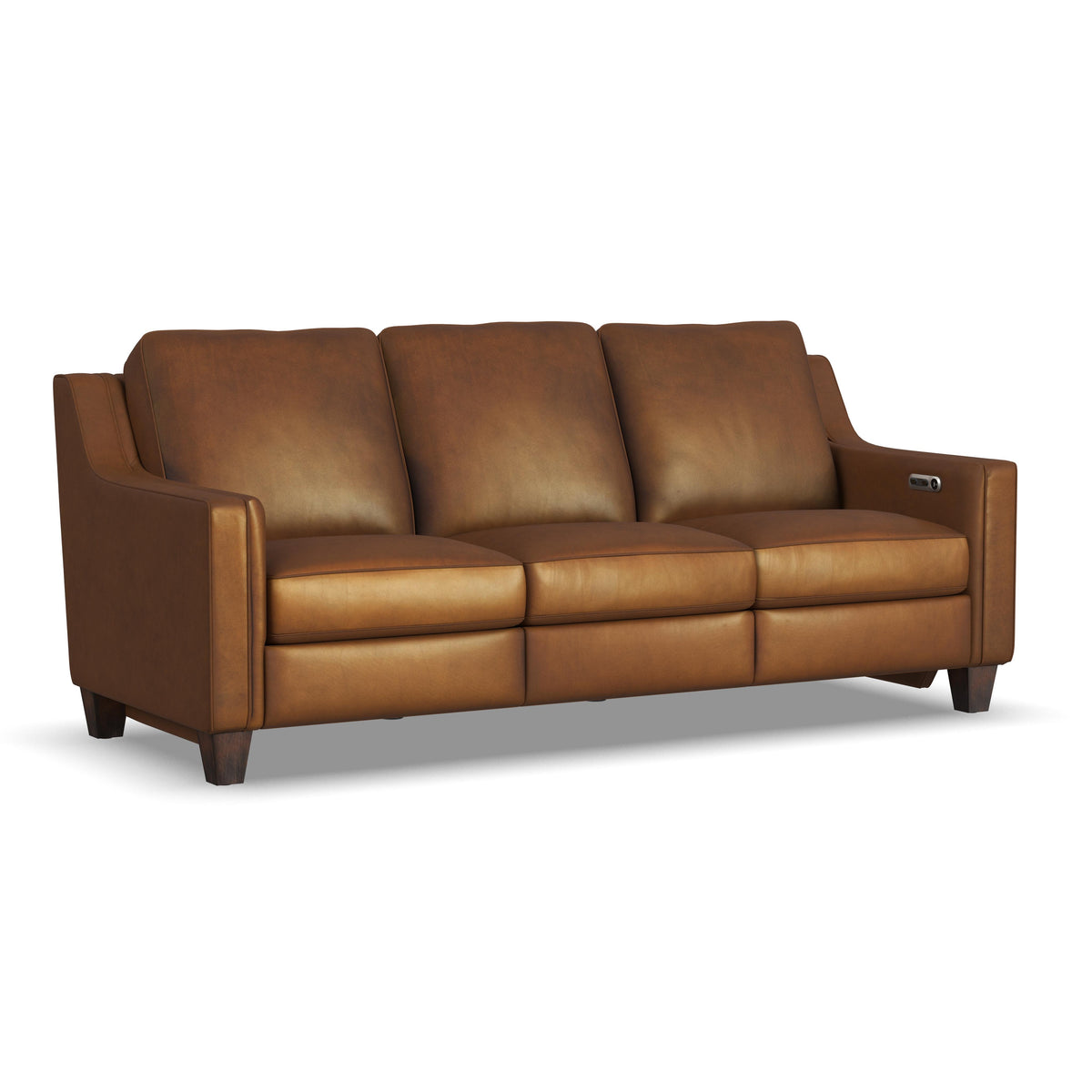Finley Leather Power Inclining Sofa | Flexsteel