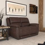 Beau Power Reclining Loveseat With Power Headrests - Sable | Flexsteel