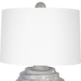 Waves Blue & White Accent Lamp by Uttermost - View 5