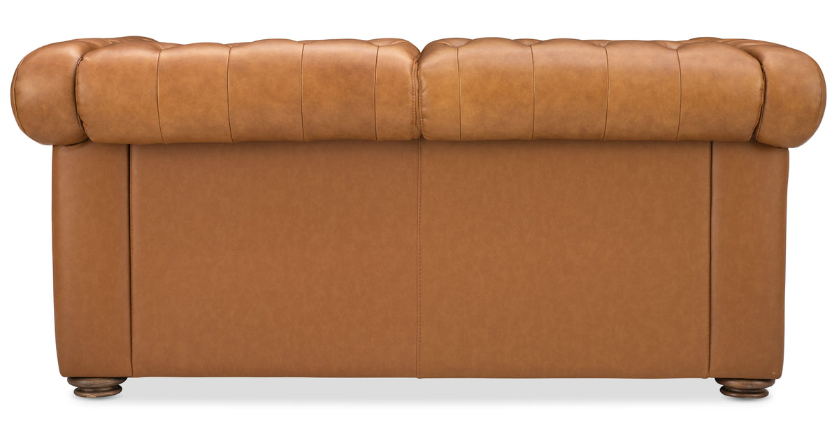 Glover Power Reclining Loveseat With Power Headrest - Light Brown by Hooker Furniture - View 6