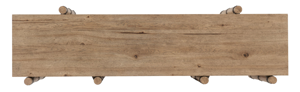 Vineyard Row Console - Light Brown by Hooker Furniture - View 8
