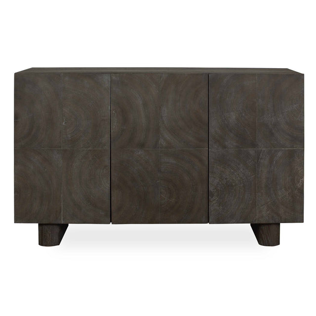 Phineas 3 Door Modern Cabinet Woodtone - Dark Brown by Uttermost - View 1