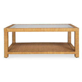 Kensing Coffee Table Natural - Light Brown by Uttermost - View 1