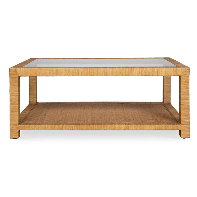 Kensing Coffee Table Natural - Light Brown by Uttermost - View 1