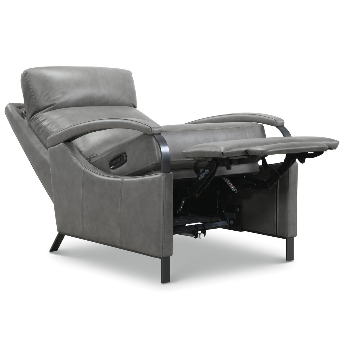 Andes Power Recliner With Power Headrest - Dark Gray by Hooker Furniture - View 4