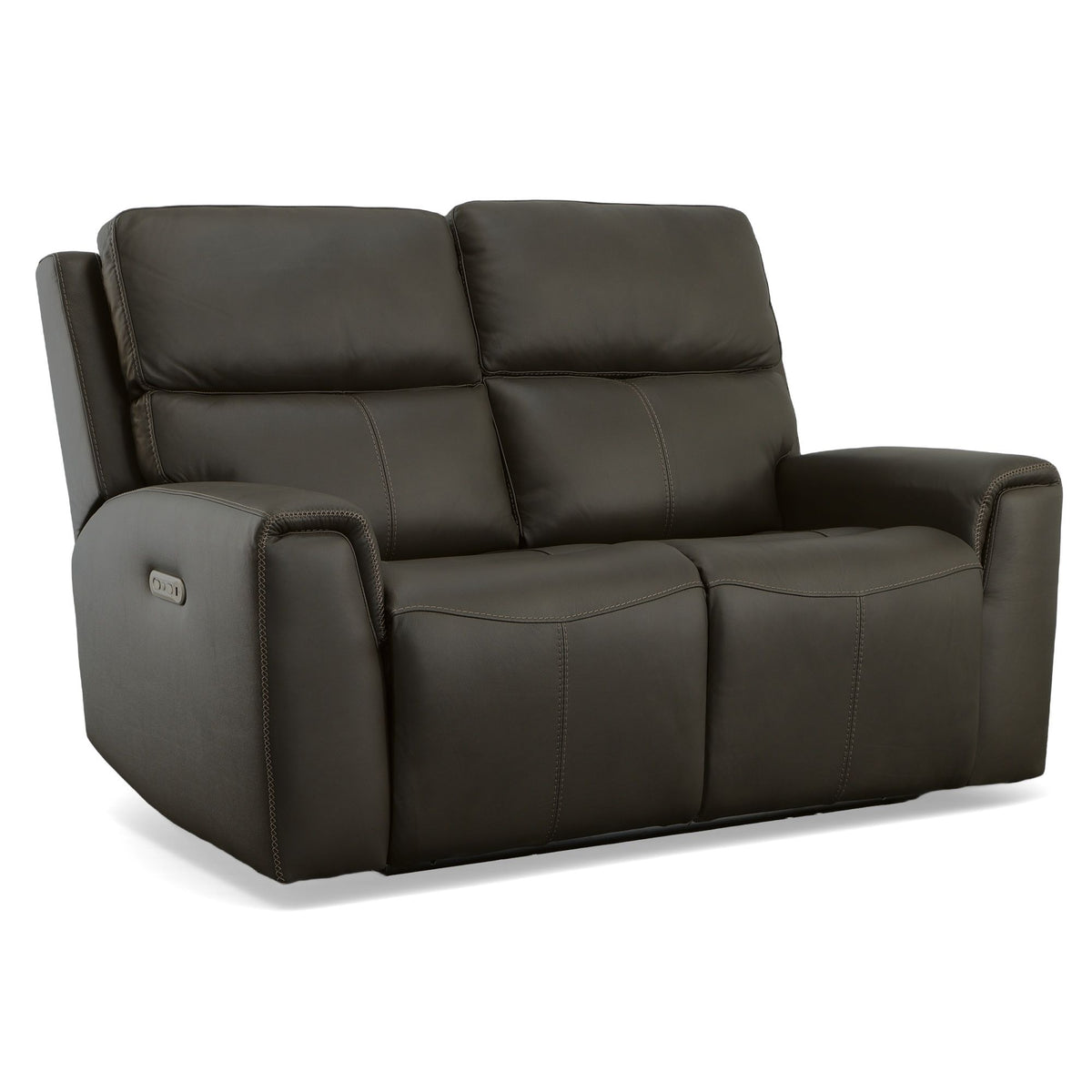 Jarvis Power Reclining Loveseat With Power Headrests - Mica | Flexsteel