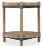 Vineyard Row Round End Table - Light Brown by Hooker Furniture - View 1