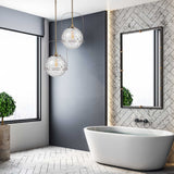 Egon Rectangular Mirror - Black / Silver by Uttermost - View 2