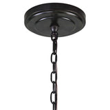Marlow 12 Light Circle Chandelier - Black by Uttermost - View 3
