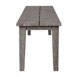 Forsyth Outdoor Bench - Dark Gray by Uttermost - View 6