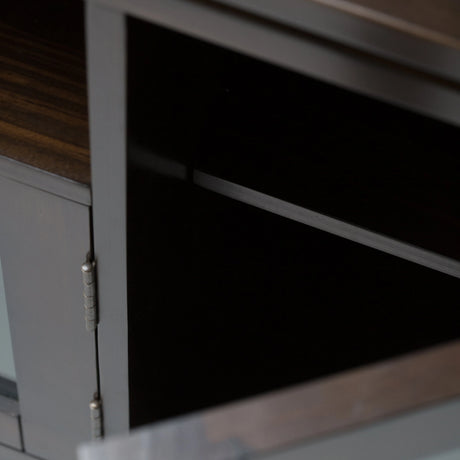 Cosmopolitan 72 inch Wide Solid Wood TV Stand in Mahogany Brown For TVs up to 80 inches - sold by Home Elegance USA