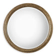 Spera Round Mirror - Gold by Uttermost - View 1