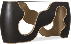 Melange Even And Flow Console Table - Black by Hooker Furniture - View 1