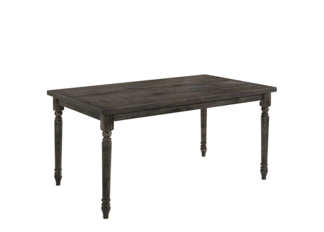 Claudia II Weathered Gray Finish 7 PCs Dining Room Set - sold by Home Elegance USA