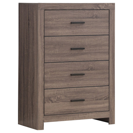 Sherwood Barrel Oak 5-piece Queen Bedroom Set - sold by Home Elegance USA