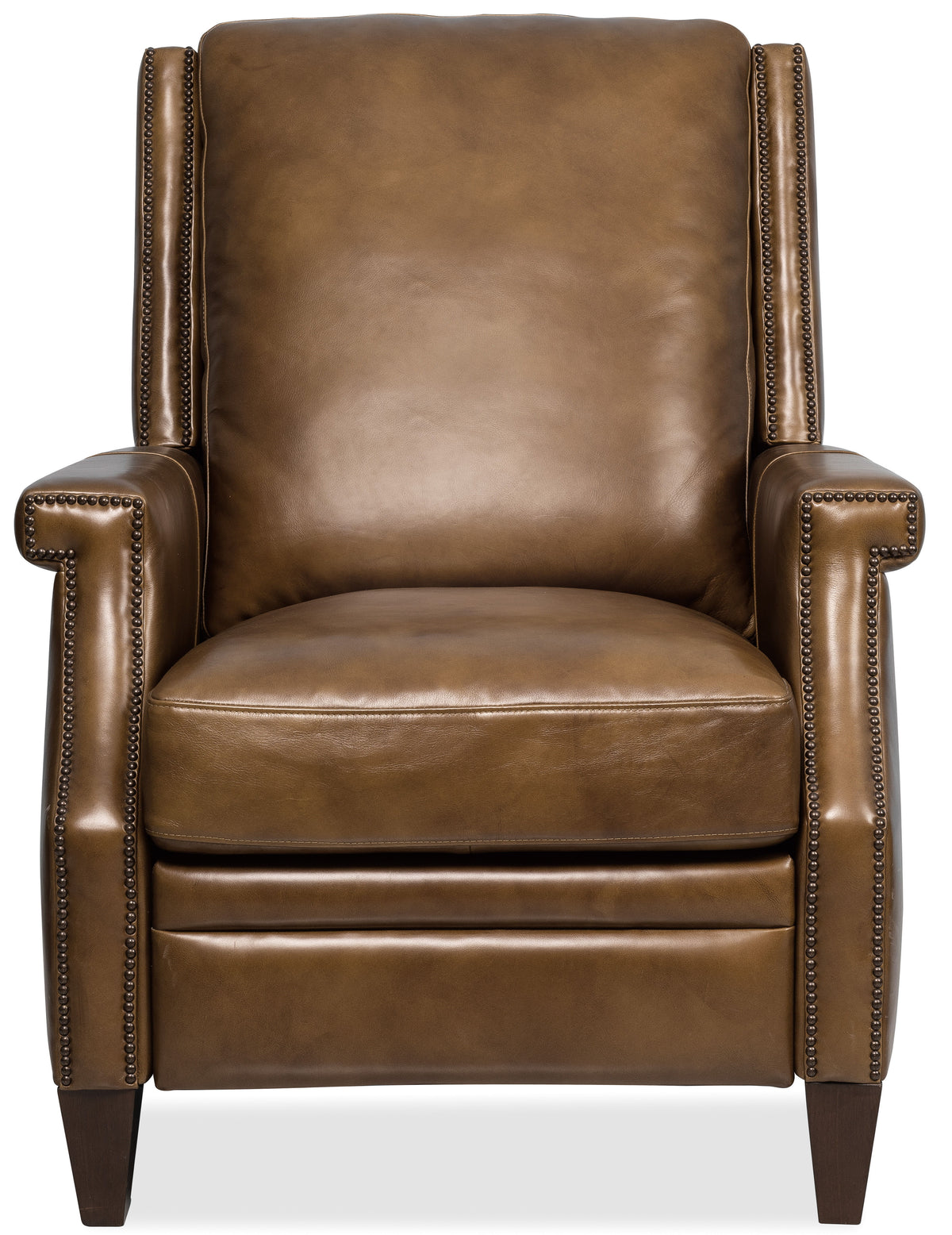 Collier Press Back Recliner - Dark Brown by Hooker Furniture - View 1