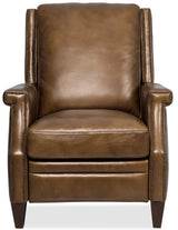 Collier Press Back Recliner - Dark Brown by Hooker Furniture - View 1