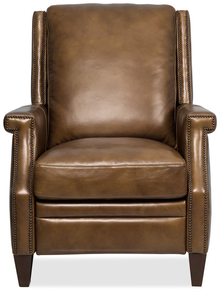 Collier Press Back Recliner - Dark Brown by Hooker Furniture - View 1