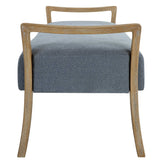 Daylight Bench - Blue by Uttermost - View 5