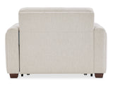 Griffin Twin Sleeper Chair New Page Flax - Beige by Hooker Furniture - View 4