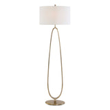 Tordin Geometric Floor Lamp - Gold by Uttermost - View 1