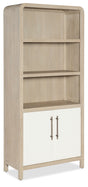 Wood Bookcase - Light Brown / White by Hooker Furniture - View 1