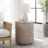Starshine Wooden Side Table - Dark Gray by Uttermost - View 3