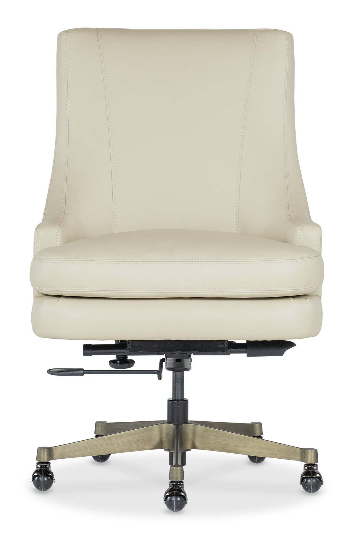 Paula Executive Swivel Tilt Chair - Beige by Hooker Furniture - View 6