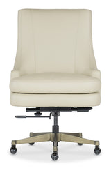 Paula Executive Swivel Tilt Chair - Beige by Hooker Furniture - View 6