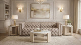 Savion 2 Over 2 Sofa With Power Recline & Power Headrest Giovanni Taupe - Beige by Hooker Furniture - View 2